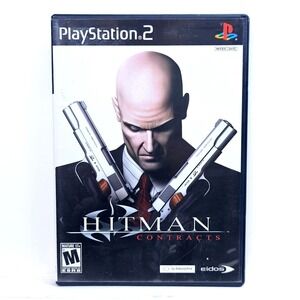 Hitman Contracts Sony PlayStation 2 PS2 Stealth Action Game CIB SLUS 20882